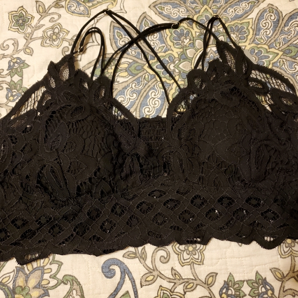 Rue 21+ black bralette